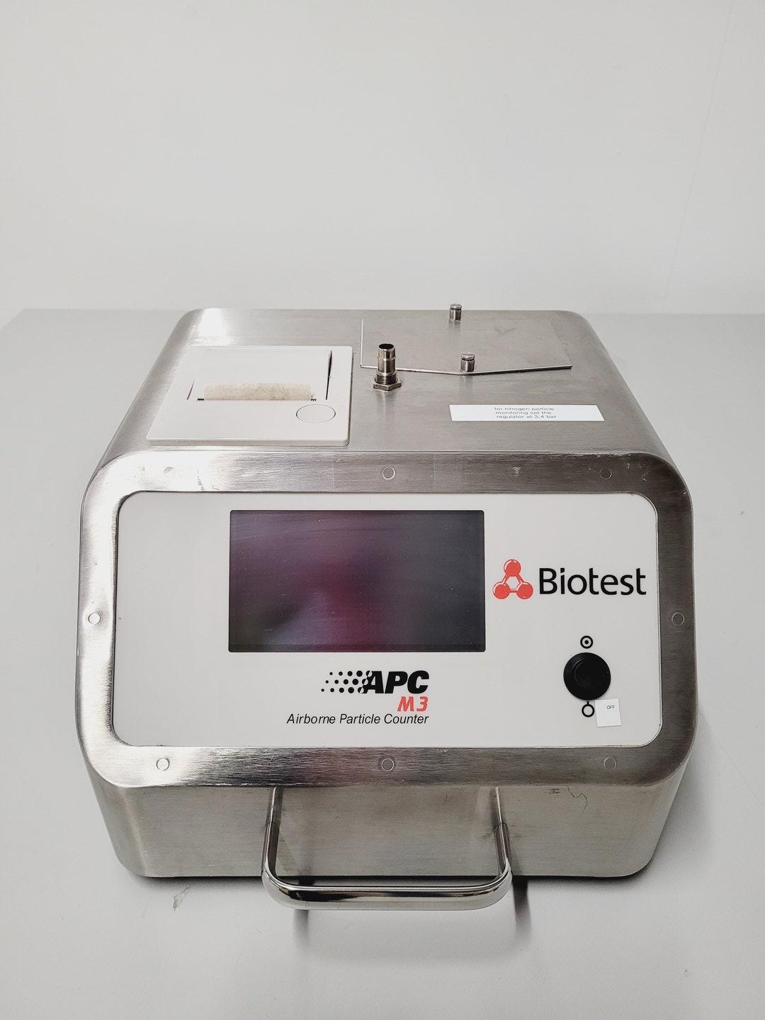 Image of Biotest APC M3 P52100S Airborne Particle Counter and APC Plus 943201