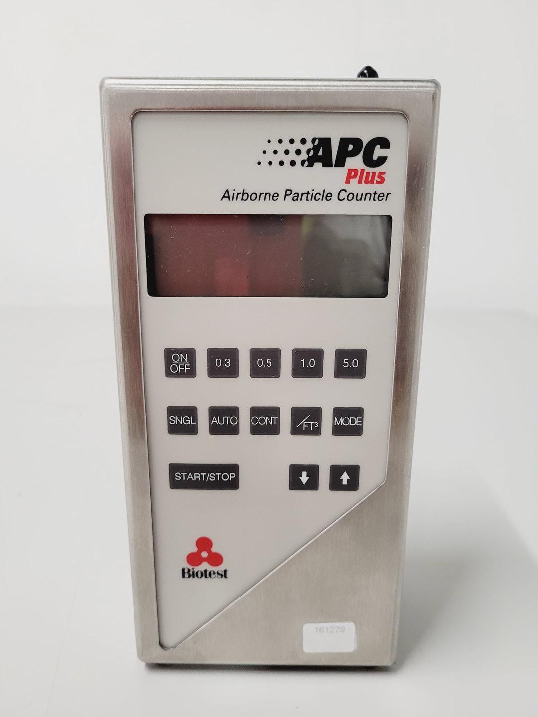 Image of Biotest APC M3 P52100S Airborne Particle Counter and APC Plus 943201