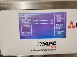 Thumbnail image of Biotest APC M3 P52100S Airborne Particle Counter and APC Plus 943201