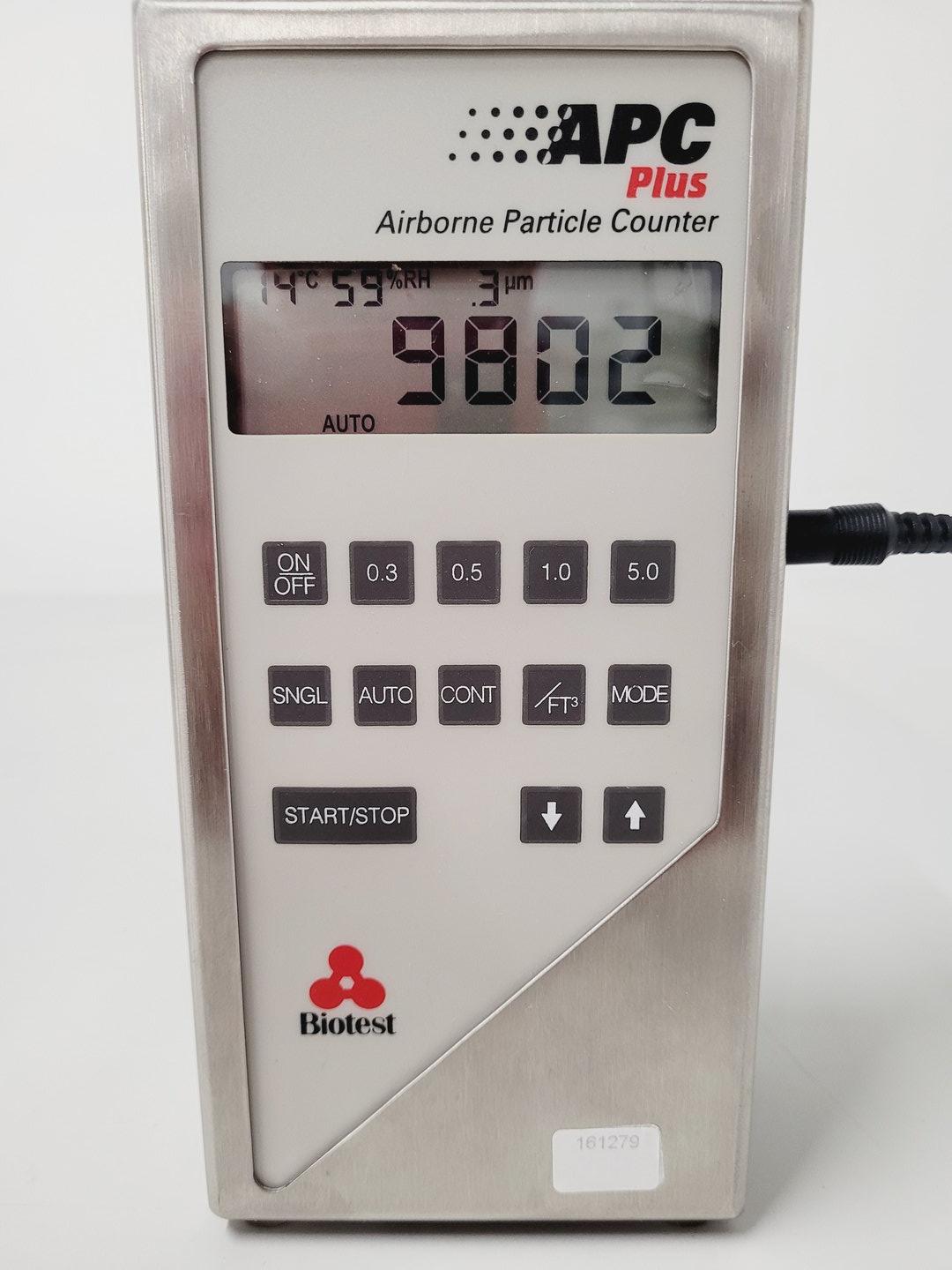 Image of Biotest APC M3 P52100S Airborne Particle Counter and APC Plus 943201