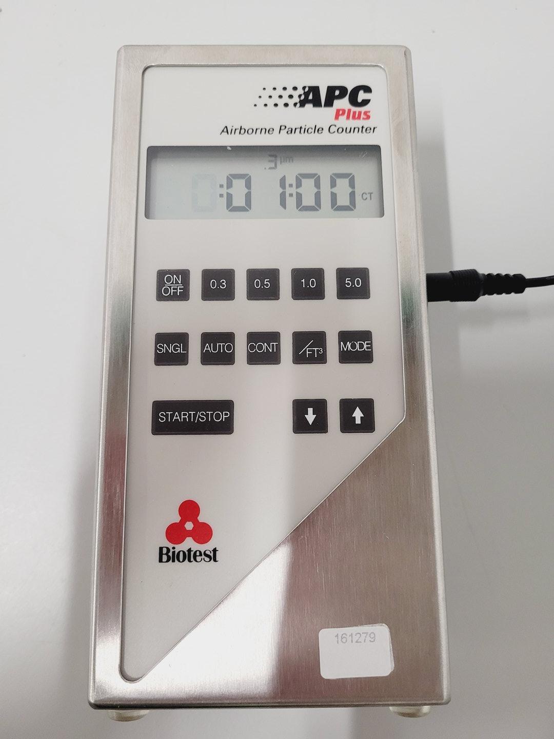 Image of Biotest APC M3 P52100S Airborne Particle Counter and APC Plus 943201