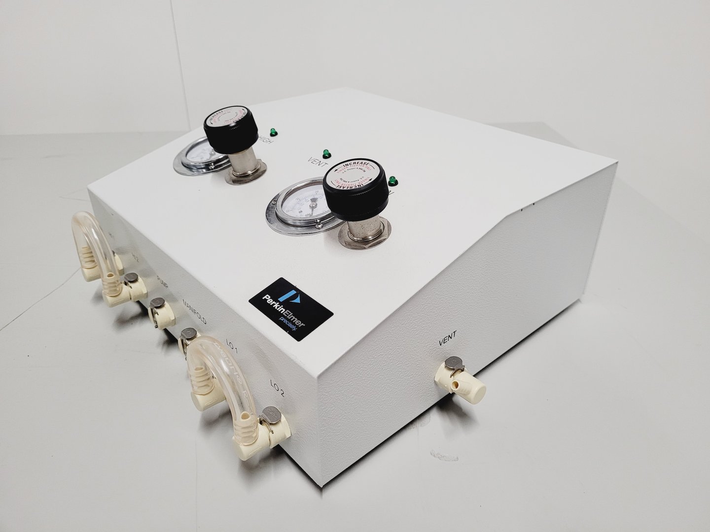 Image of Perkin Elmer HPLC Liquid Handling DC Motor and Vacuum Control Units Lab