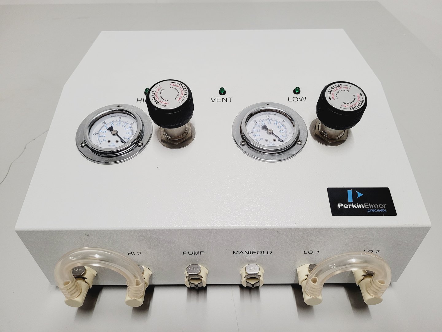 Image of Perkin Elmer HPLC Liquid Handling DC Motor and Vacuum Control Units Lab