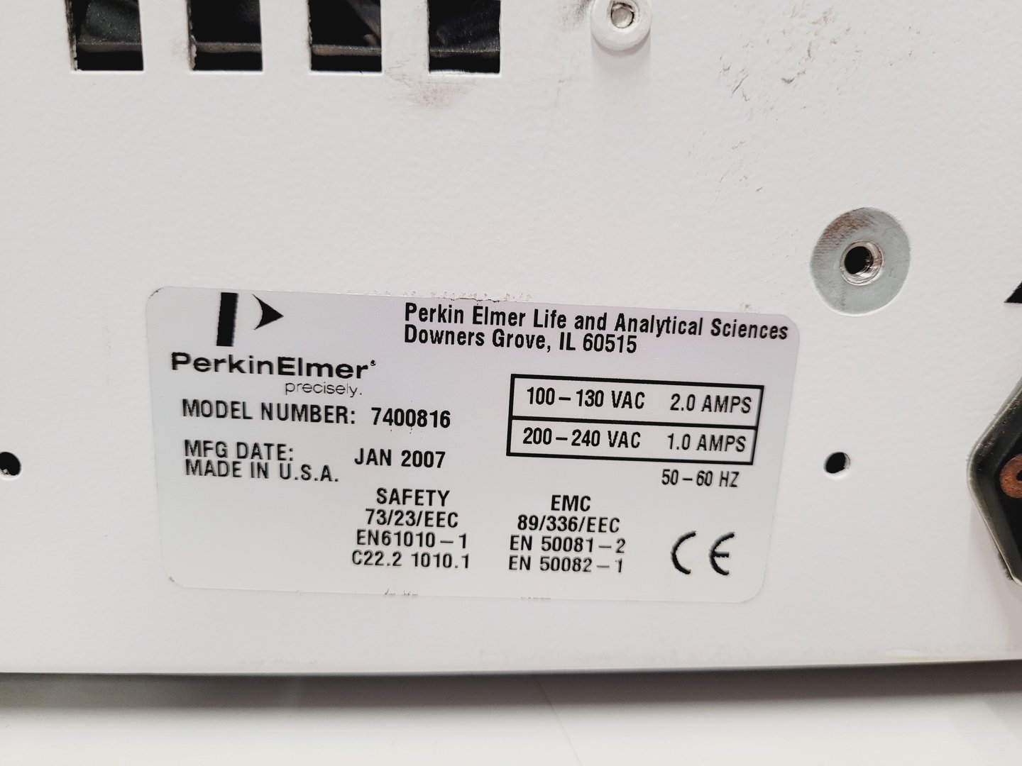 Image of Perkin Elmer HPLC Liquid Handling DC Motor and Vacuum Control Units Lab