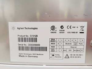 Thumbnail image of Agilent 1200 Series HPLC G1312B Binary Pump Lab