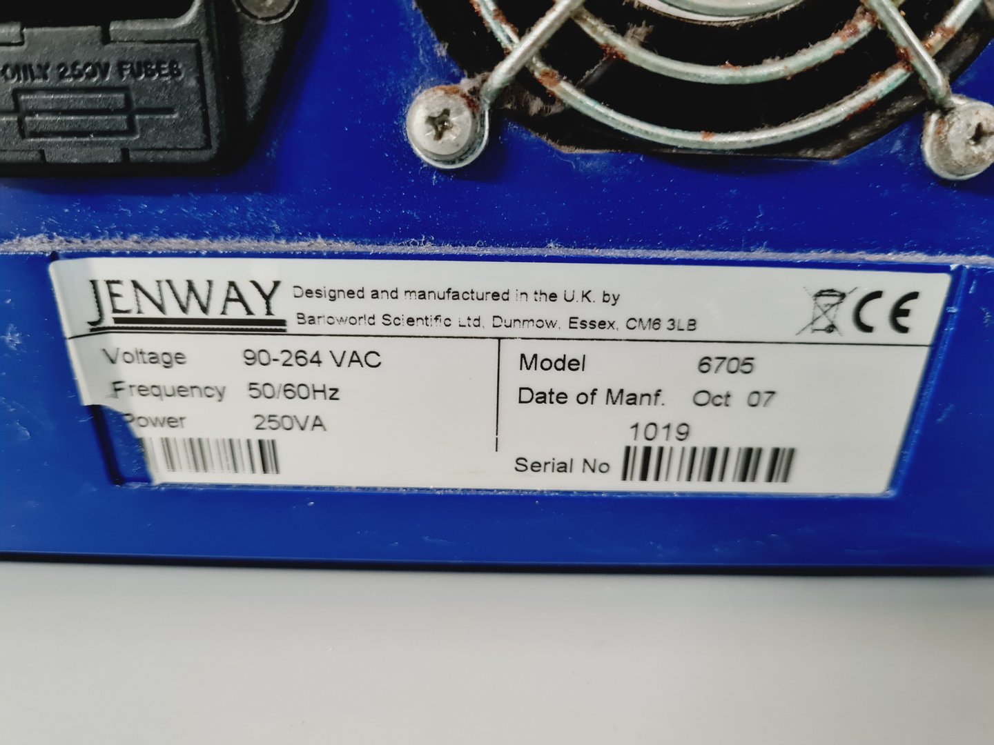 Image of Jenway 6705 UV/Vis Spectrophotometer Lab