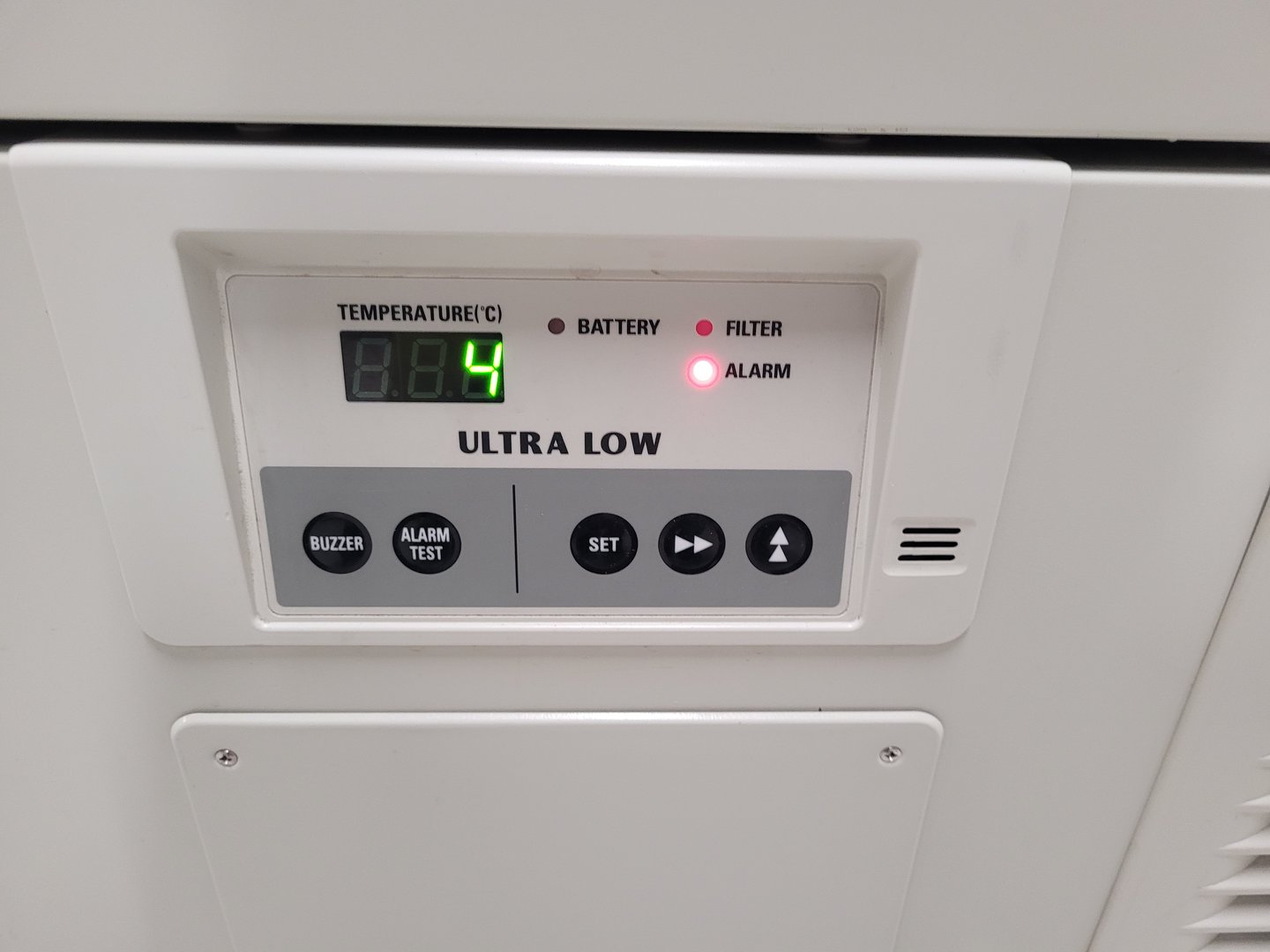 Image of Sanyo MDF-U5386S Ultra-Low Temperature Freezer -86 Lab