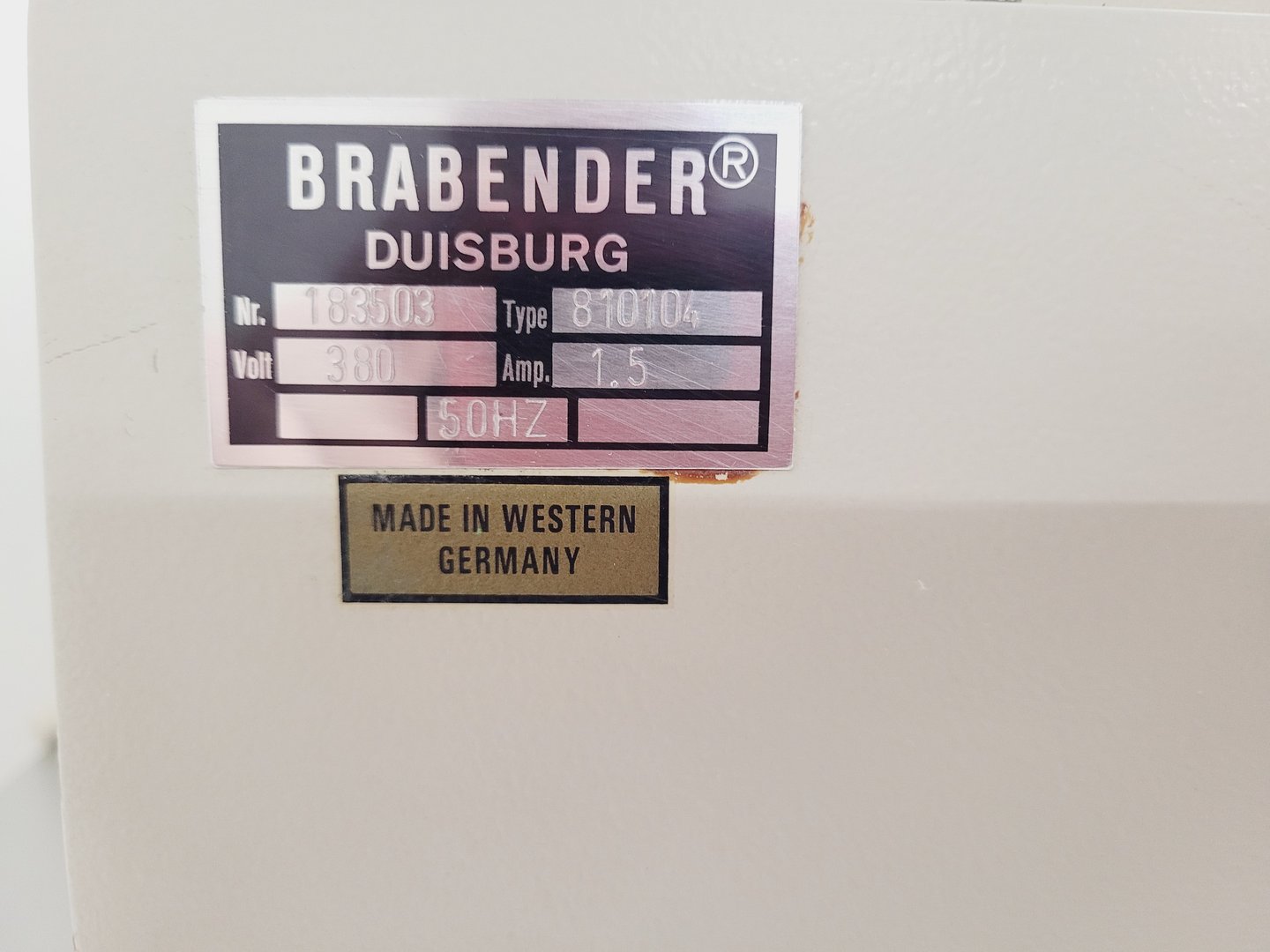 Image of Brabender Farinograph - Flour Water Absorption and Dough Mixing Analyser