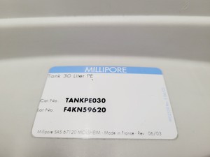 Thumbnail image of Millipore Elix 3 Water Purification System and 30L PE030 Storage Tank lab