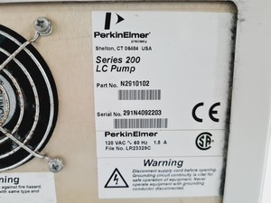 Thumbnail image of Perkin Elmer 200 Series HPLC System With Diode Array Detector Lab