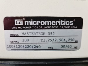 Thumbnail image of Micromeritics SediGraph III Particle Size Analyzer & Micromeritics MasterTech 52