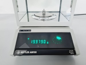 Thumbnail image of Mettler Toledo AM100 Digital Analytical Balance Lab