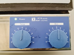 Thumbnail image of IKA-WERKE RT 15 Power Magnetic Hotplate Stirrer Lab