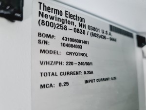 Thumbnail image of Thermo Neslab CC-100 II Immersion Cooler With Thermo Electron Cryotrol