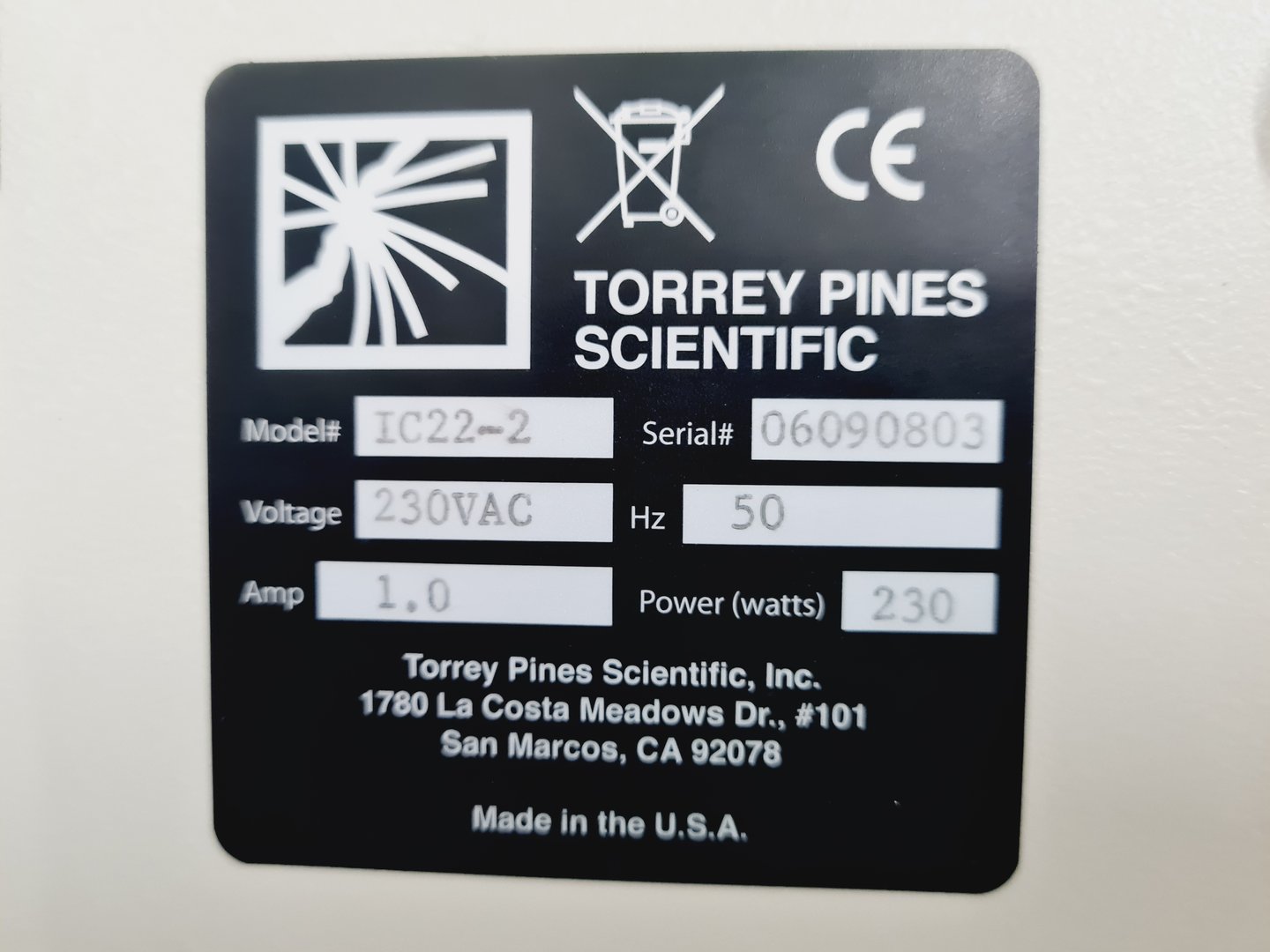 Image of Torrey Pines Scientific Inc Echotherm Heating/Chilling Plate IC22-2 Lab
