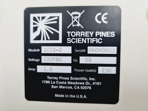 Thumbnail image of Torrey Pines Scientific Inc Echotherm Heating/Chilling Plate IC22-2 Lab