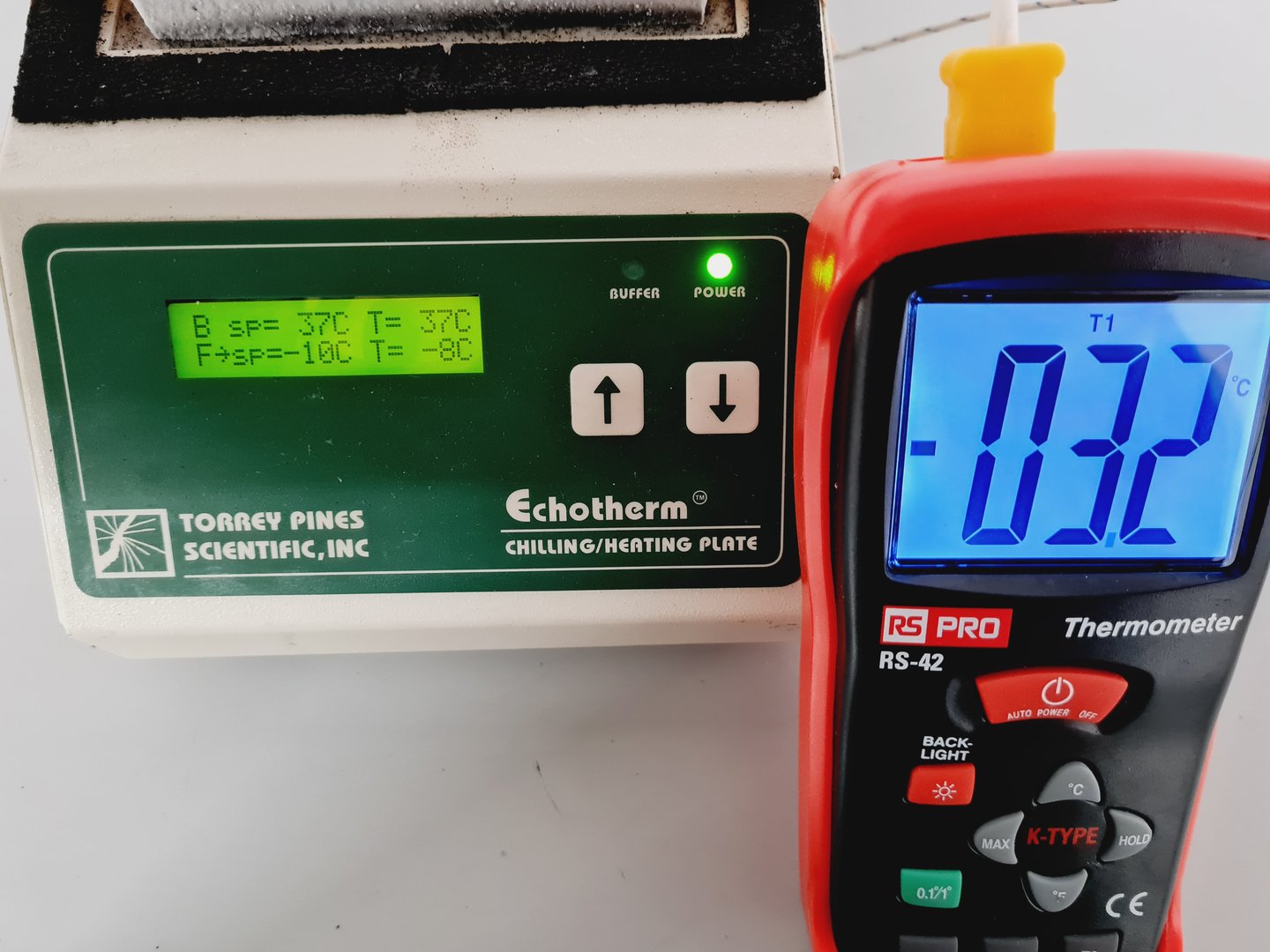 Image of Torrey Pines Scientific Inc Echotherm Heating/Chilling Plate IC22-2 Lab