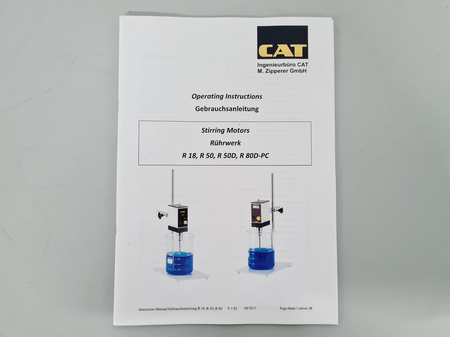 Image of CAT R 50 Overhead Laboratory Stirrer Lab