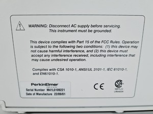 Thumbnail image of Perkin Elmer TurboMatrix 40 Headspace Sampler Lab