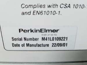 Thumbnail image of Perkin Elmer TurboMatrix 40 Headspace Sampler Lab