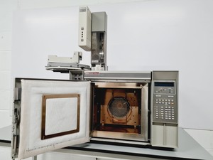 Thumbnail image of Hewlett Packard 5890 Series II Plus Gas Chromatograph w/ HP 5972 Series MSD Lab