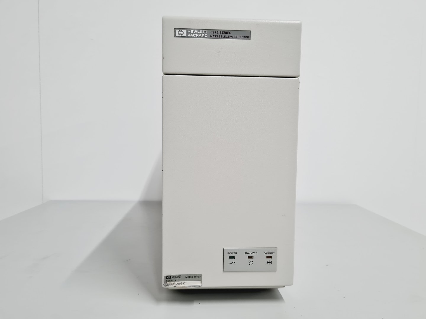 Image of Hewlett Packard 5890 Series II Plus Gas Chromatograph w/ HP 5972 Series MSD Lab