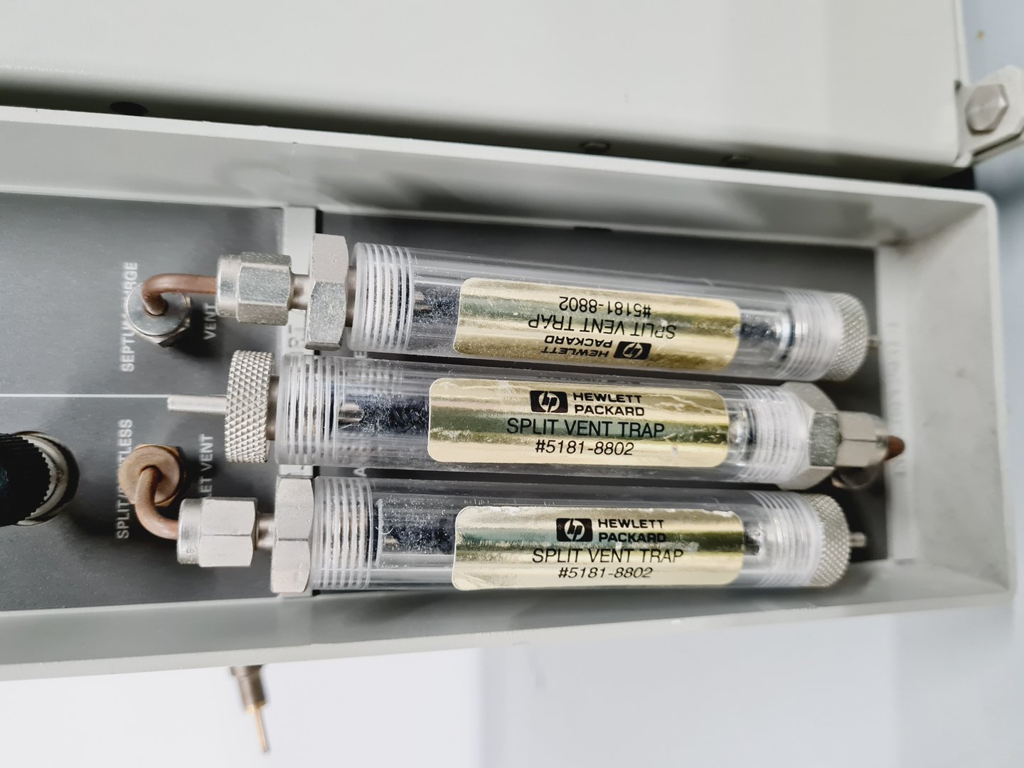 Image of Hewlett Packard 5890 Series II Plus Gas Chromatograph w/ HP 5972 Series MSD Lab
