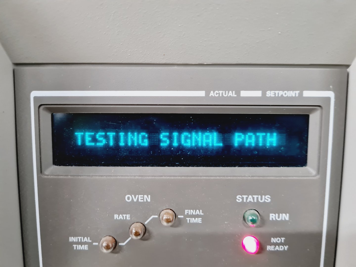 Image of Hewlett Packard 5890 Series II Plus Gas Chromatograph w/ HP 5972 Series MSD Lab