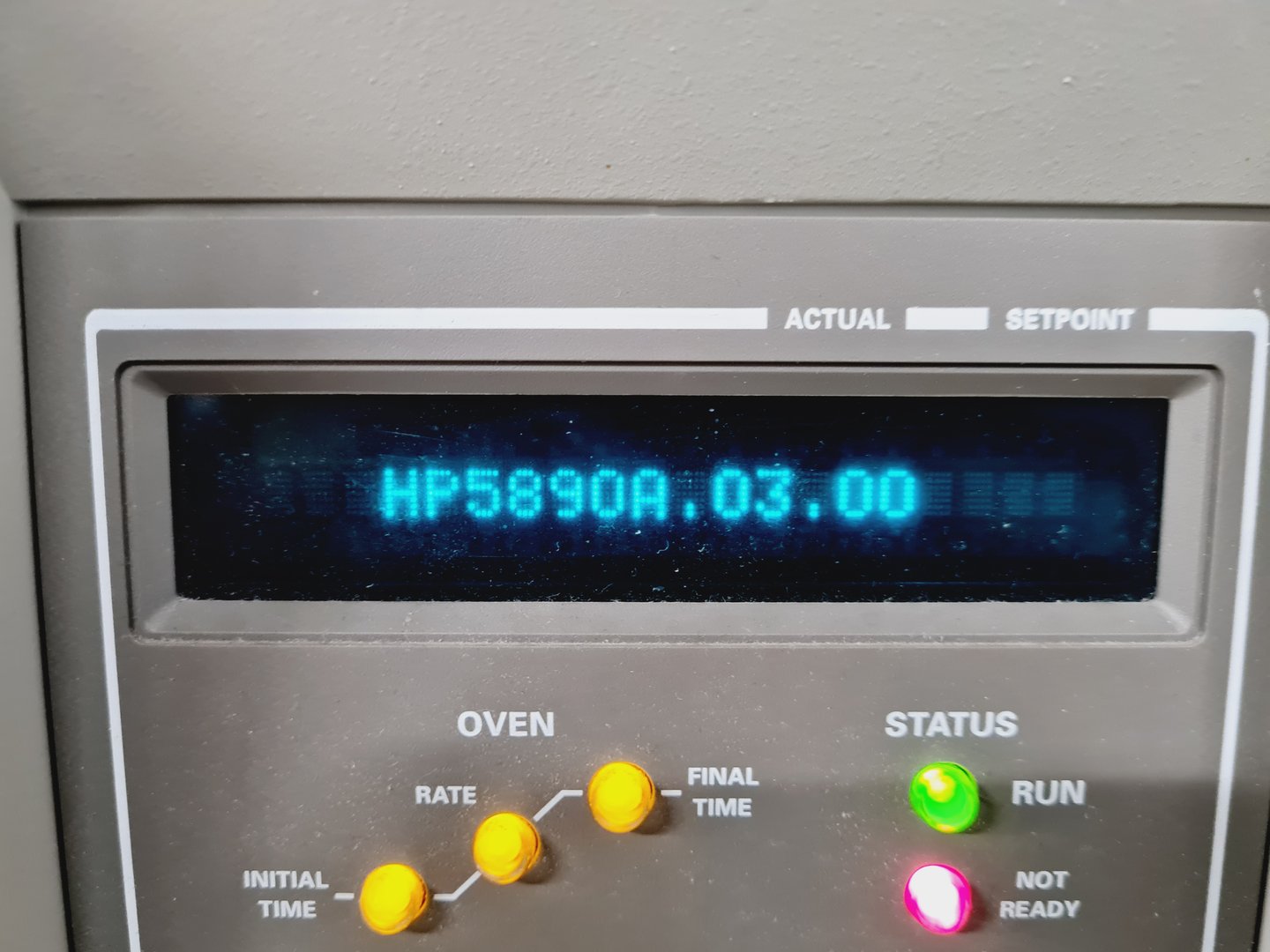 Image of Hewlett Packard 5890 Series II Plus Gas Chromatograph w/ HP 5972 Series MSD Lab
