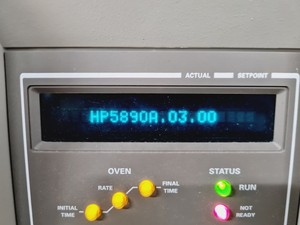 Thumbnail image of Hewlett Packard 5890 Series II Plus Gas Chromatograph w/ HP 5972 Series MSD Lab