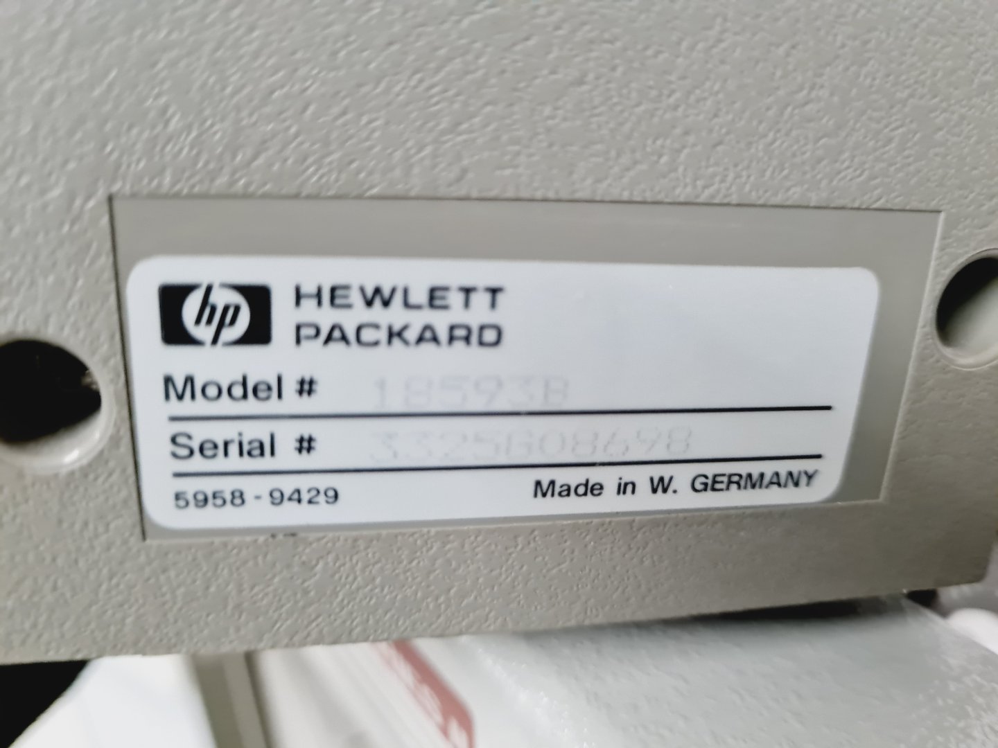 Image of Hewlett Packard 5890 Series II Plus Gas Chromatograph w/ HP 5972 Series MSD Lab