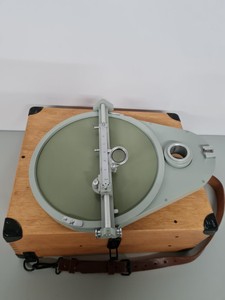 Thumbnail image of C. Zeiss Jena Karti 250 Theodolite, Tachometer  Plotting Table Lab