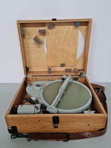 Thumbnail image of C. Zeiss Jena Karti 250 Theodolite, Tachometer  Plotting Table Lab