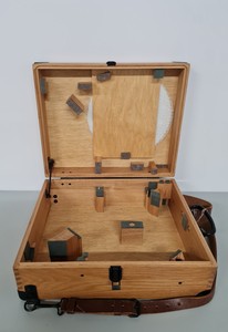 Thumbnail image of C. Zeiss Jena Karti 250 Theodolite, Tachometer  Plotting Table Lab