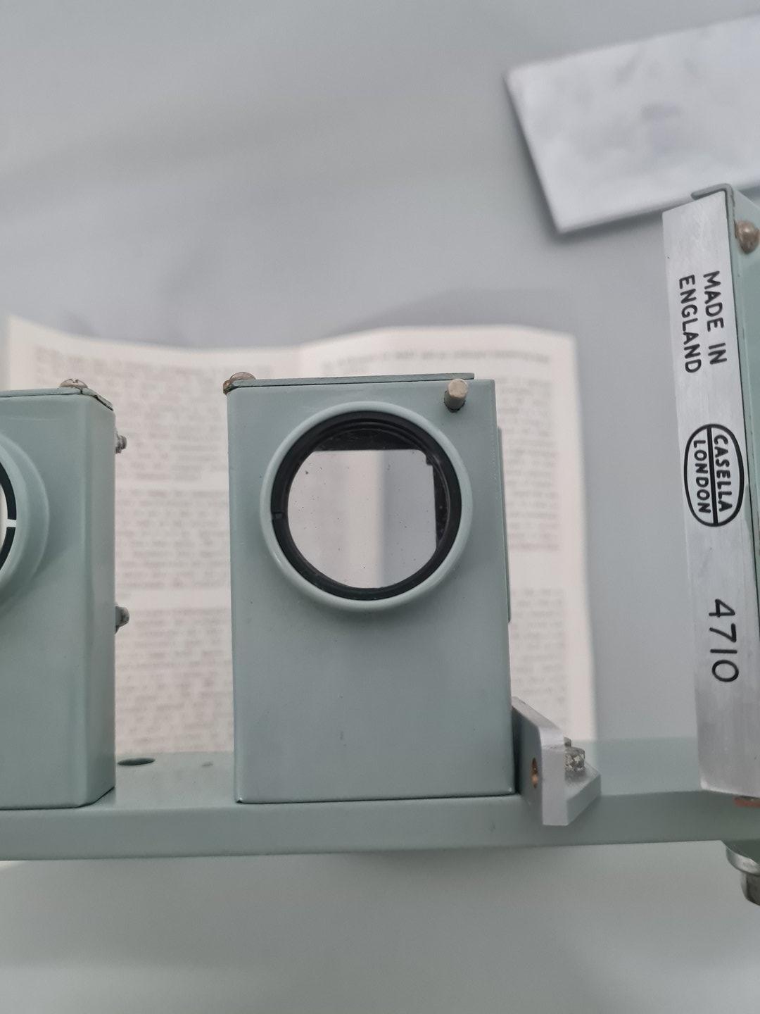 Image of Casella London Folding Mirror Stereoscope & Casela 916 Parallax Bar Lab