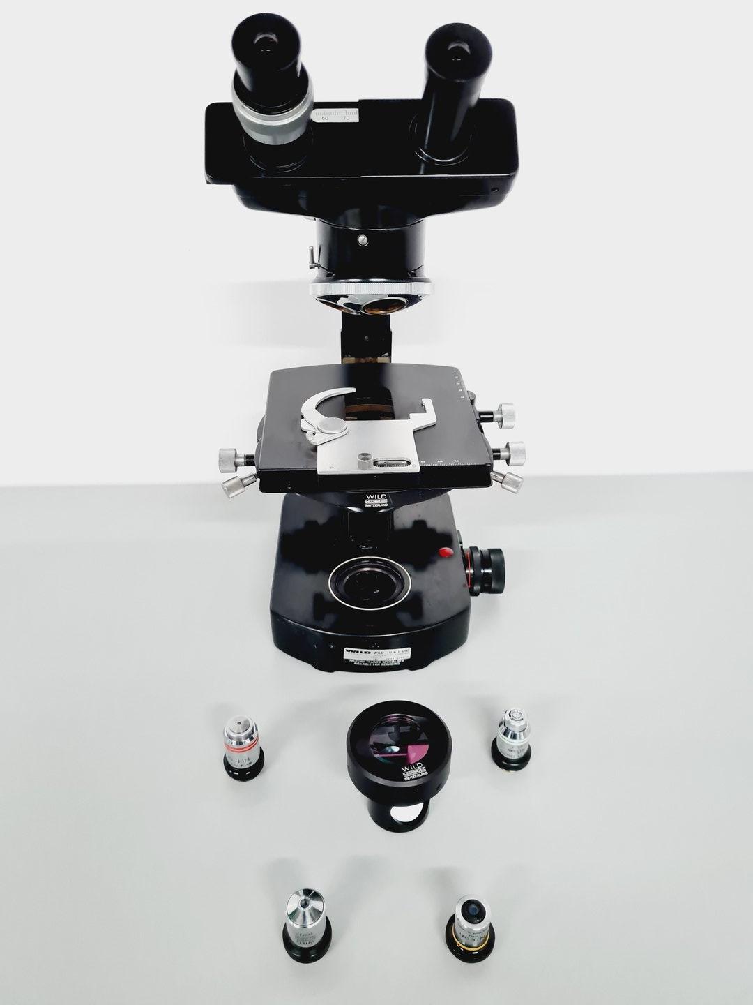 Image of WILD HEERBRUGG M20 Microscope & PSU (No Lamp)