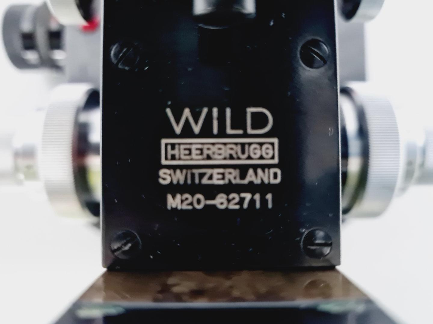Image of WILD HEERBRUGG M20 Microscope & PSU (No Lamp)