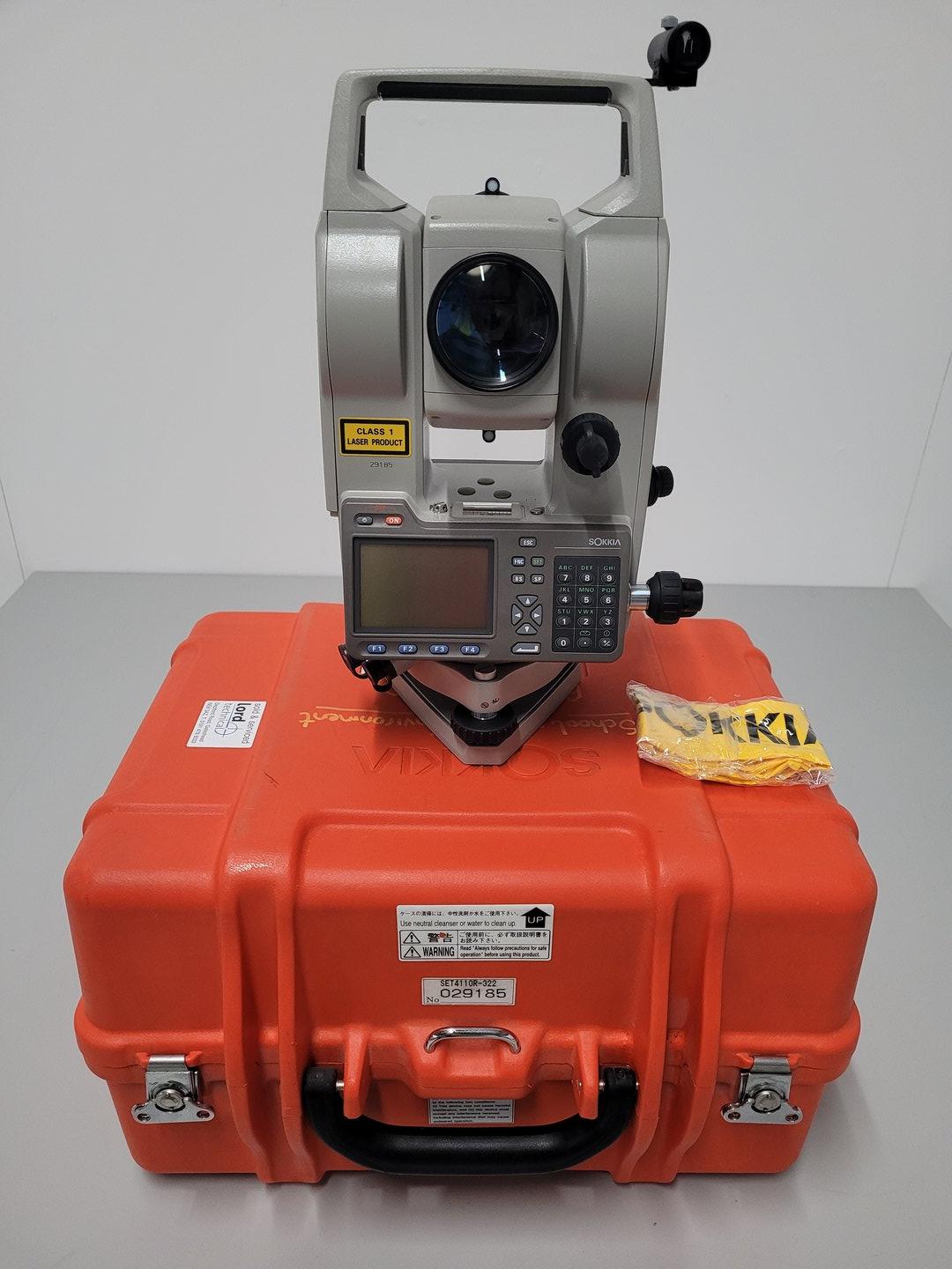 Image of Sokkia Set 4110R Total Station Digital Theodolite Lab (Missing Battery & PSU)