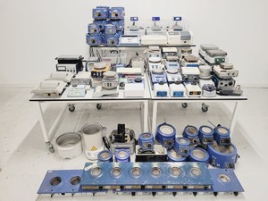 Thumbnail image of Job Lot of Benchtop Laboratory Equipment - Mixers, Mantles, Stirrers Lab