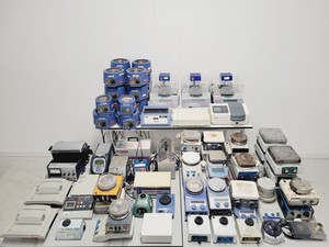 Thumbnail image of Job Lot of Benchtop Laboratory Equipment - Mixers, Mantles, Stirrers Lab