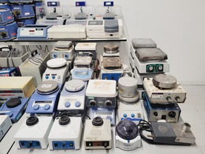 Thumbnail image of Job Lot of Benchtop Laboratory Equipment - Mixers, Mantles, Stirrers Lab