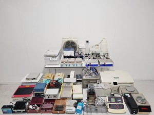 Thumbnail image of Job Lot of Benchtop Lab Equipment - Centrifuges, Thermal Cyclers, Water Baths