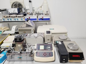 Thumbnail image of Job Lot of Benchtop Lab Equipment - Centrifuges, Thermal Cyclers, Water Baths