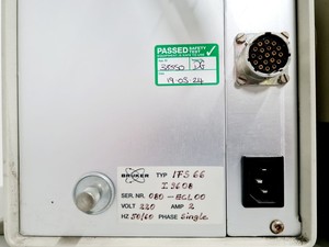 Thumbnail image of Bruker IFS 66 with IFS Electronics Unit & Accessories