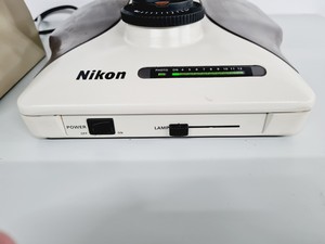 Thumbnail image of Nikon OPTIPHOT-2 Microscope System with Sony CCD-IRIS Camera & Cabinet Lab