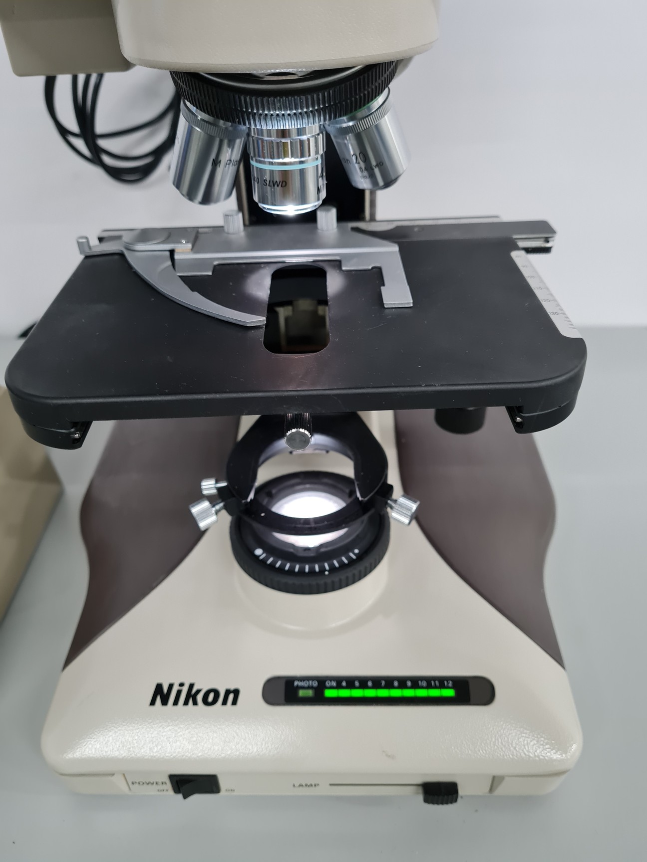 Image of Nikon OPTIPHOT-2 Microscope System with Sony CCD-IRIS Camera & Cabinet Lab