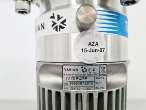 Thumbnail image of Varian Turbo-V 70 Vacuum Pump & Nav.C.U. Controller Lab