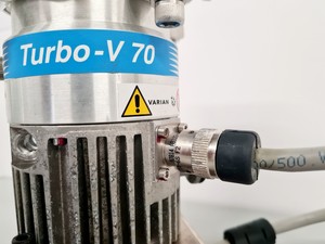 Thumbnail image of Varian Turbo-V 70 Vacuum Pump & Nav.C.U. Controller Lab