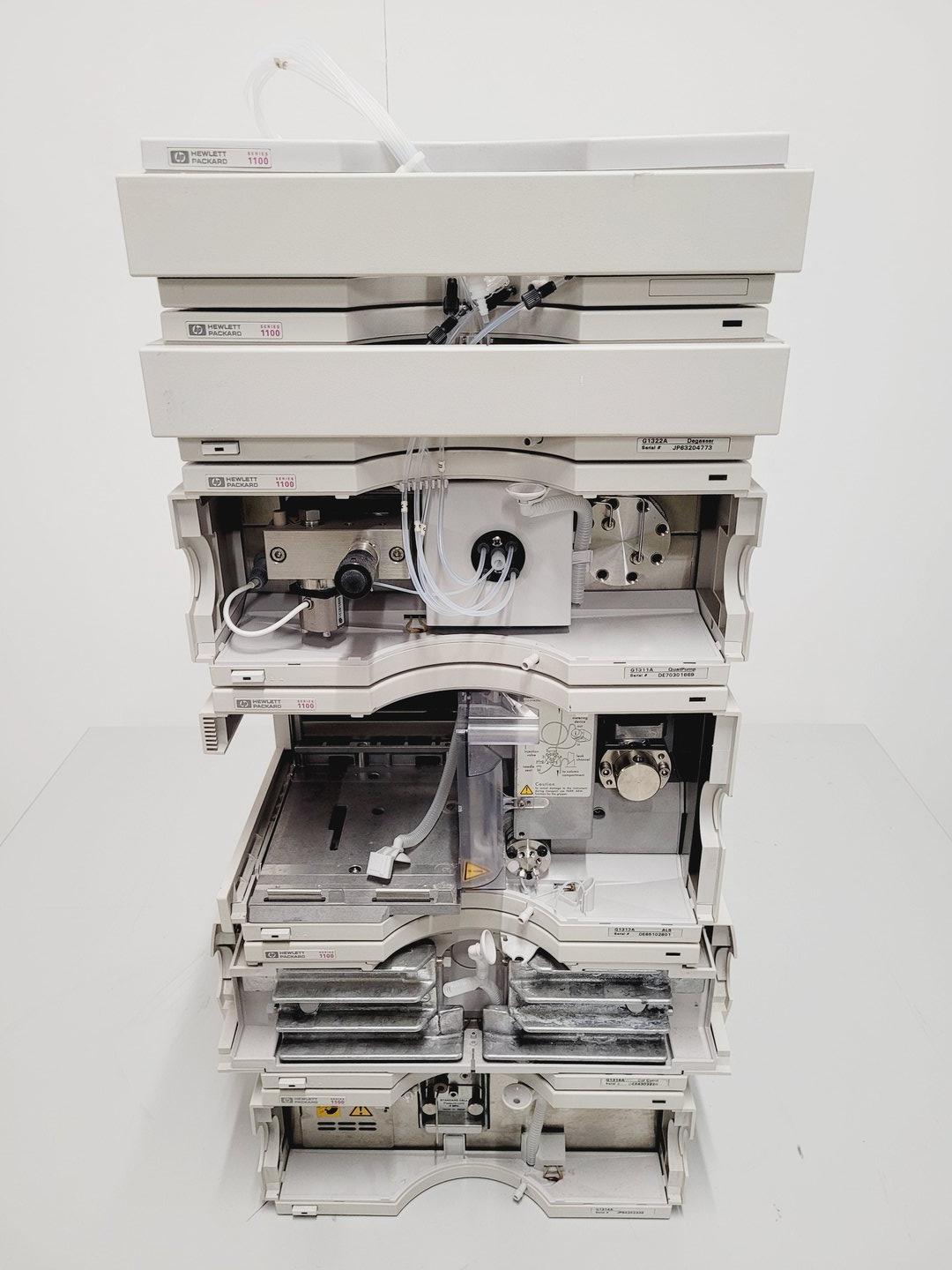 Image of Hewlett Packard 1100 Series HPLC System G1311A G1313A G1316A G1314A G1322A Lab