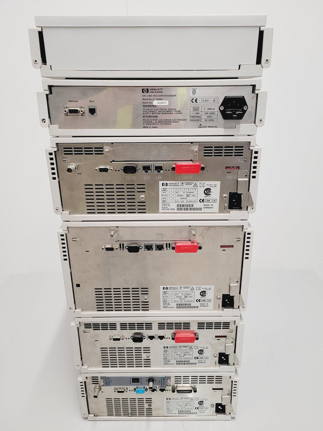 Image of Hewlett Packard 1100 Series HPLC System G1311A G1313A G1316A G1314A G1322A Lab